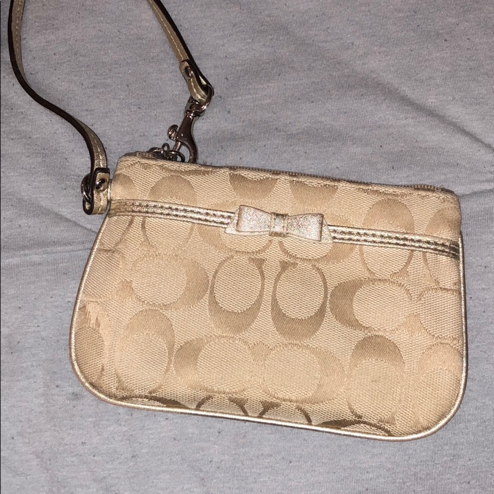 Coach wristlet